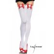  <B><i><p style="color:#FF0000">❤Autoreggenti bianche</p></i></B>